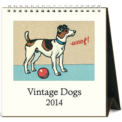 VINTAGE DOG and PUPPY CALENDARS
