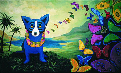 DOG and PUPPY CALENDARS by GEORGE RODRIGUE