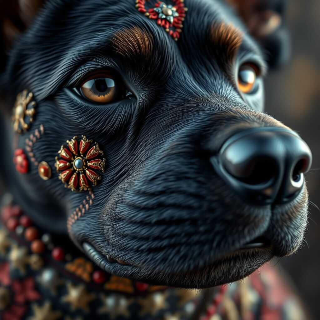 DIGITAL DOG ART AI GENERATED GALLERY