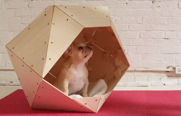 INDOOR DOG & PUPPY HOUSES, KENNELS, CAGES, CRATES, IGLOOS, BUILT-IN - HOMEMADE - DIY DOGHOUSE