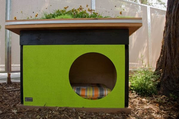 Green Doghouse Ideas - BEST OUTDOOR DOG & PUPPY HOUSES, KENNELS, CAGES, CRATES, IGLOOS, HOMEMADE AND DIY DOGHOUSES
