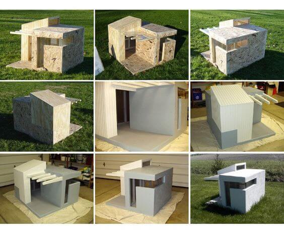 DOGHOUSE FIT SIZE GUIDE, KENNEL, IGLOO - VINTAGE DOGHOUSES & KENNELS