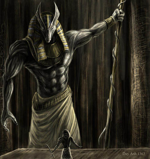 DOG WITHOUT TEMPLES - ANUBIS