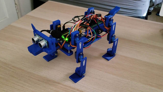 HOW TO BUILD DOG ROBOT AT HOME?