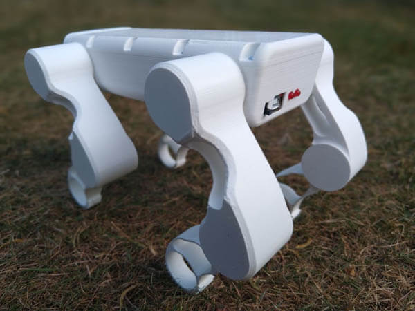 ARDUINO 3D-PRINTED GOODBOY ROBOTIC DOG