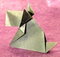 Scottie by Jun Maekawa (Press to Buy online this Origami Dog Template)