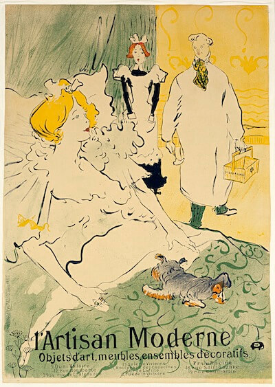 This image (c) by Henri de Toulouse-Lautrec, Poster for 