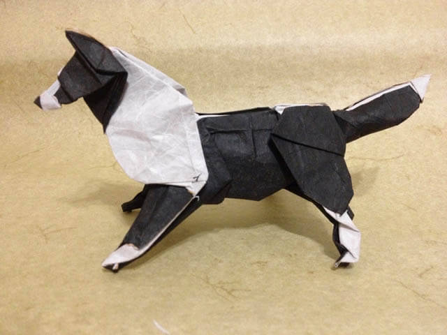 origami dog