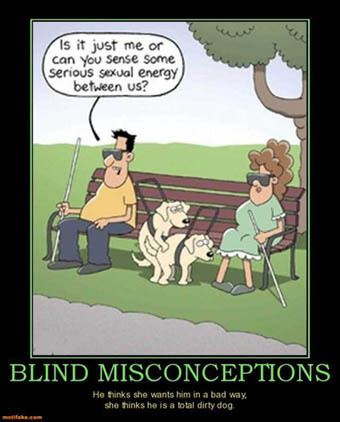 BLINDNESS IN DOGS MYTHS & STEREOTYPES, BLIND DOG MISCONCEPTIONS