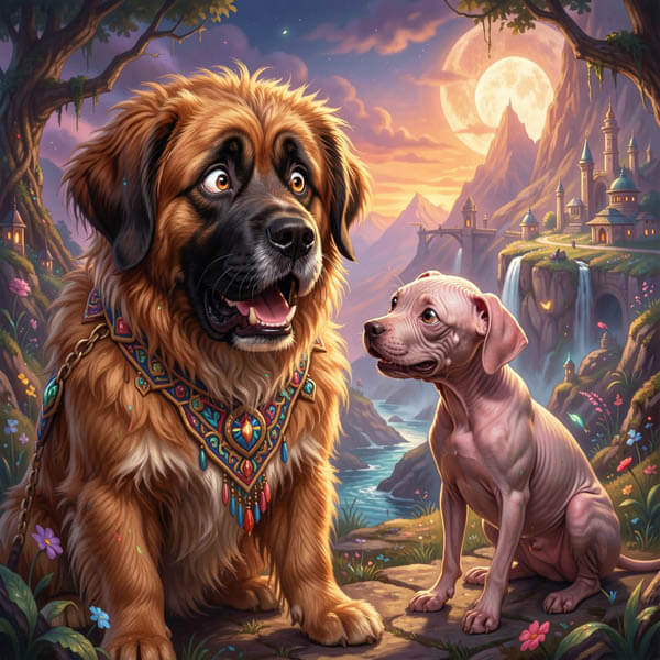 DIGITAL DOG ART AI GENERATED GALLERY