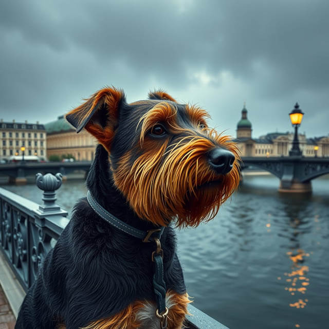 DIGITAL DOG ART AI GENERATED GALLERY