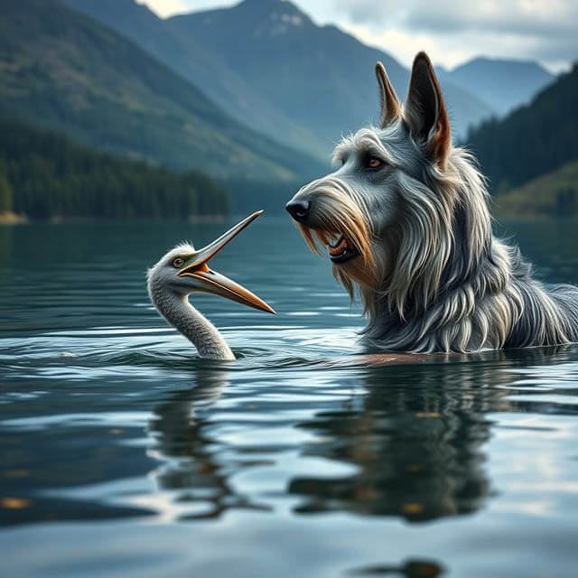 DIGITAL DOG ART AI GENERATED GALLERY