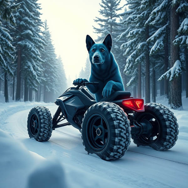 DIGITAL DOG ART AI GENERATED GALLERY