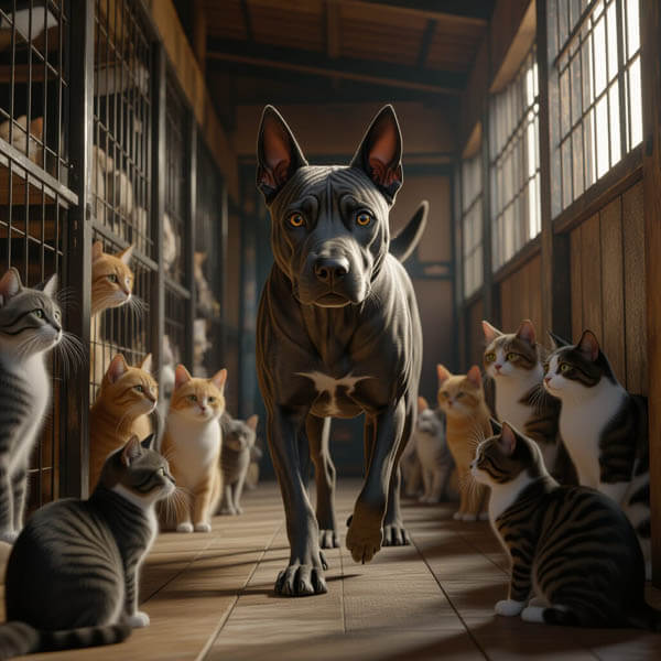 DIGITAL DOG ART AI GENERATED GALLERY