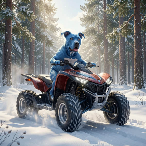 DIGITAL DOG ART AI GENERATED GALLERY