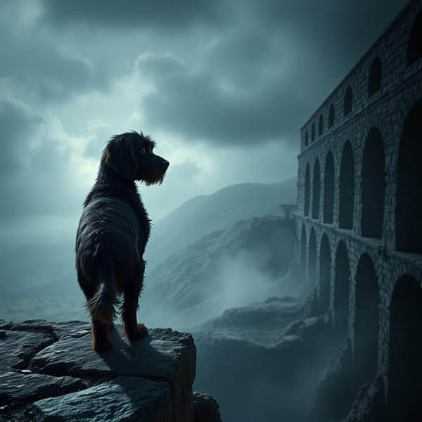 DIGITAL DOG ART AI GENERATED GALLERY