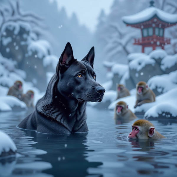 DIGITAL DOG ART AI GENERATED GALLERY