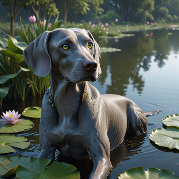 DIGITAL DOG ART AI GENERATED GALLERY