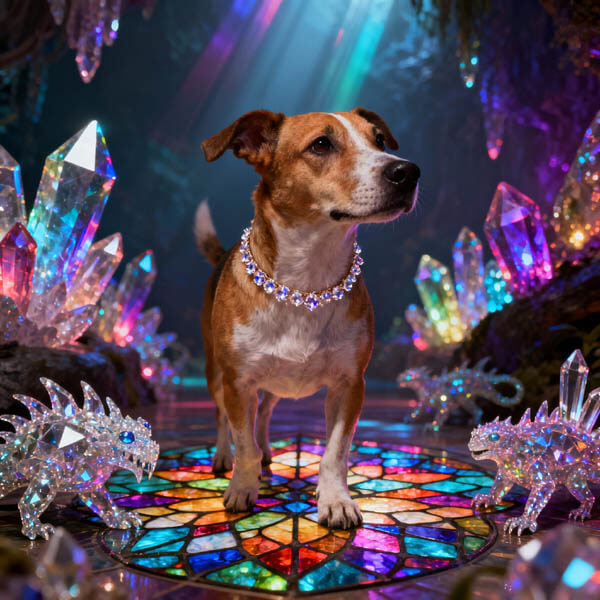 DIGITAL DOG ART AI GENERATED GALLERY