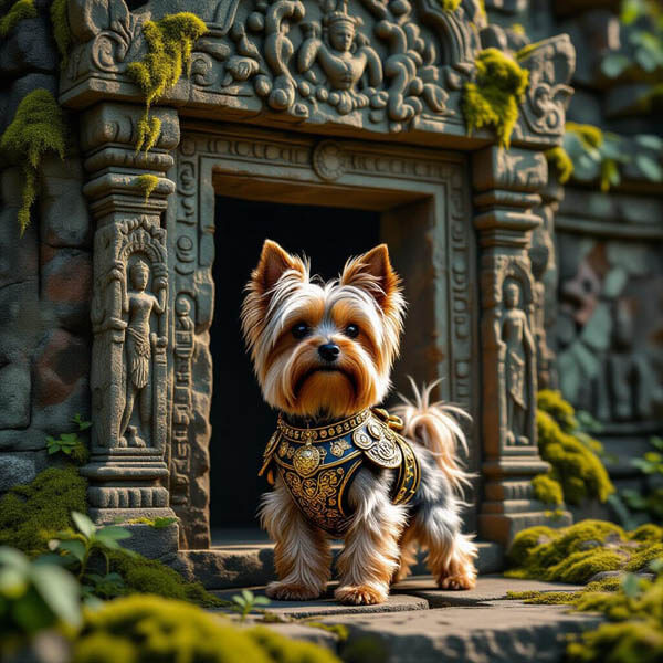 DIGITAL DOG ART AI GENERATED GALLERY