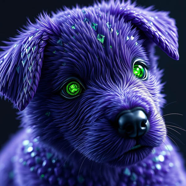 DIGITAL DOG ART AI GENERATED GALLERY