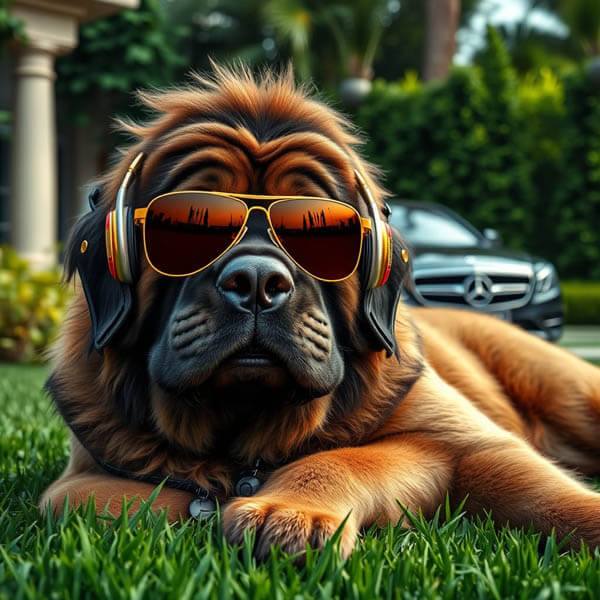 DIGITAL DOG ART AI GENERATED GALLERY