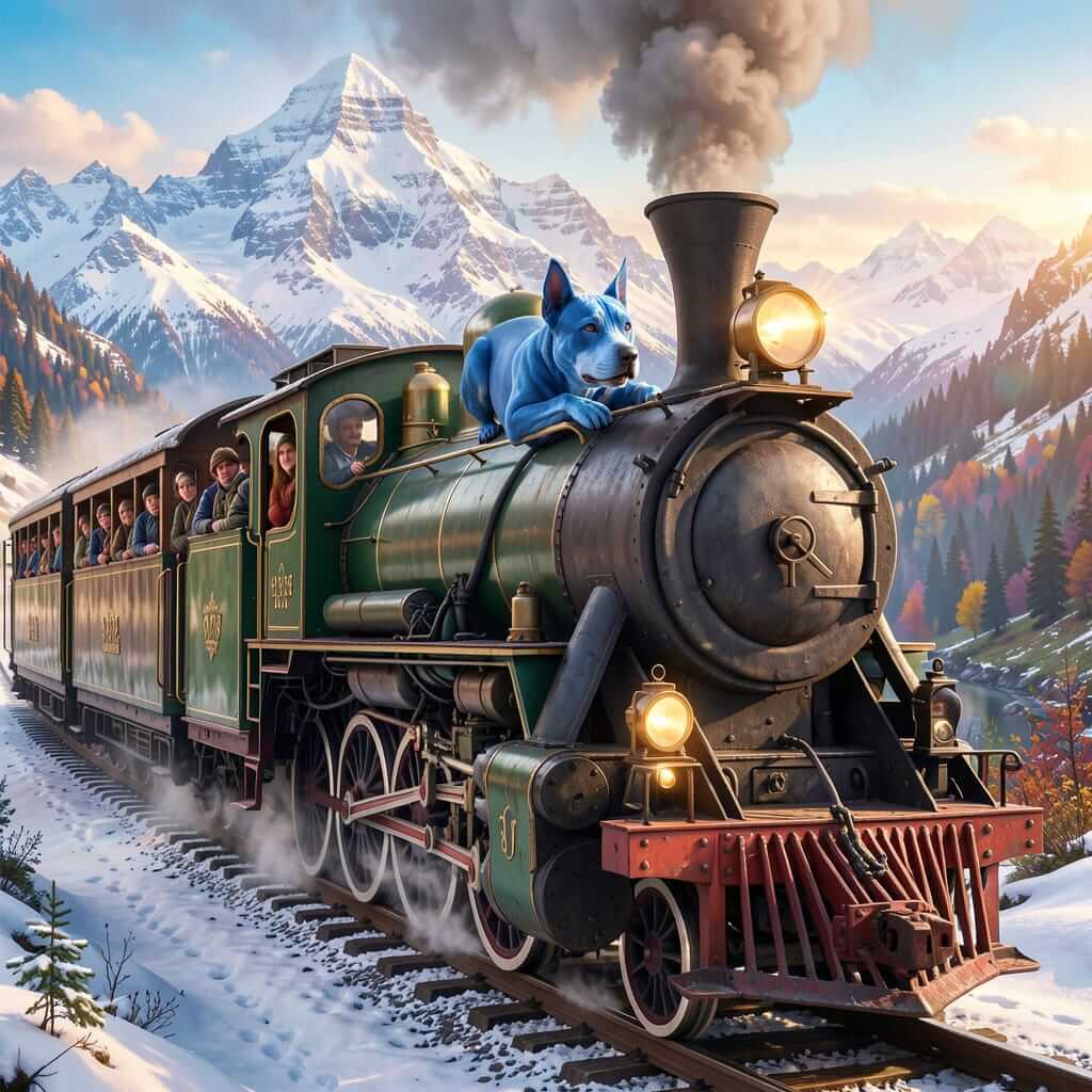 DIGITAL DOG ART AI GENERATED GALLERY