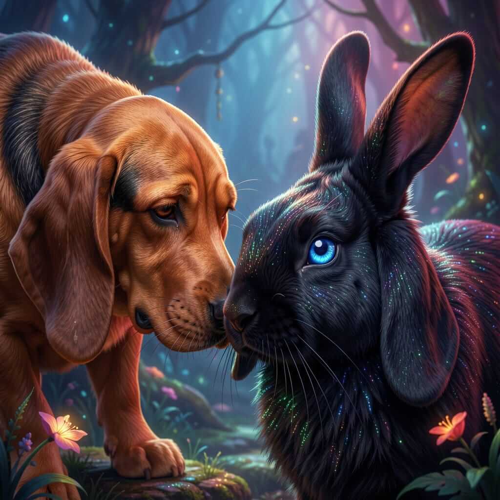 DIGITAL DOG ART AI GENERATED GALLERY