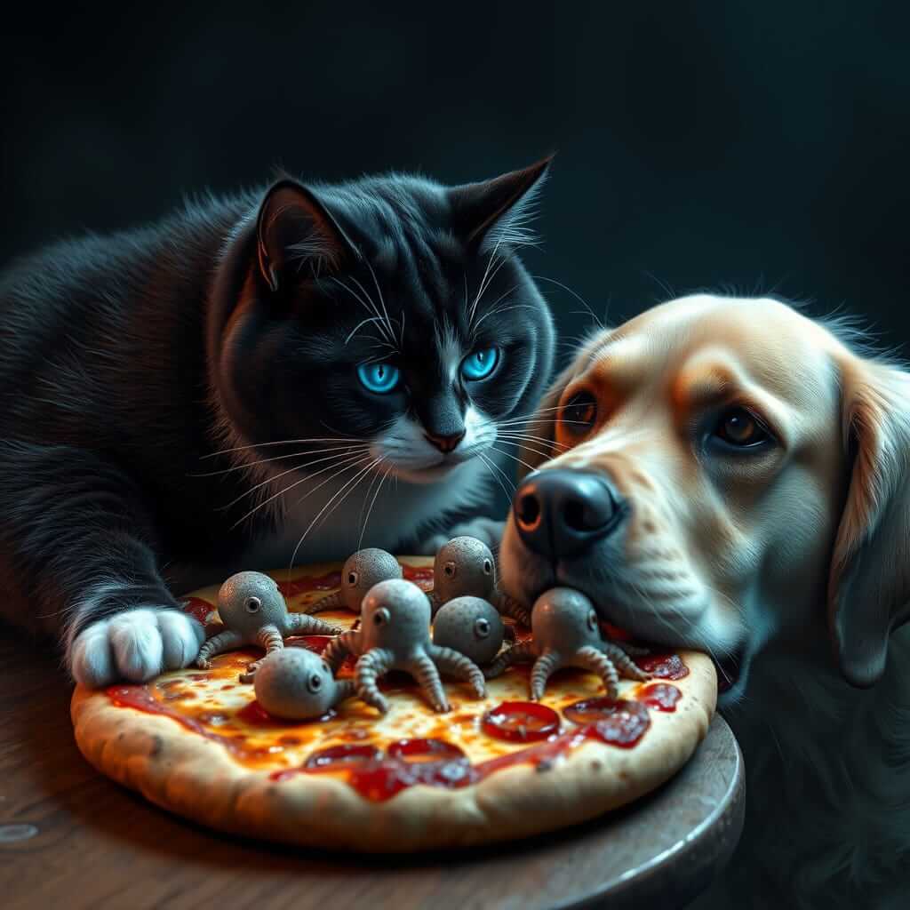 DIGITAL DOG ART AI GENERATED GALLERY