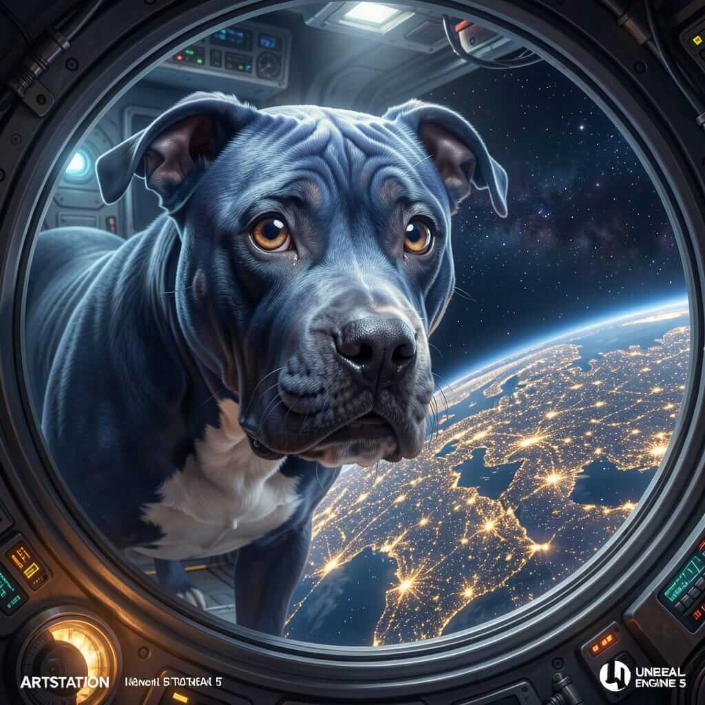 DIGITAL DOG ART AI GENERATED GALLERY