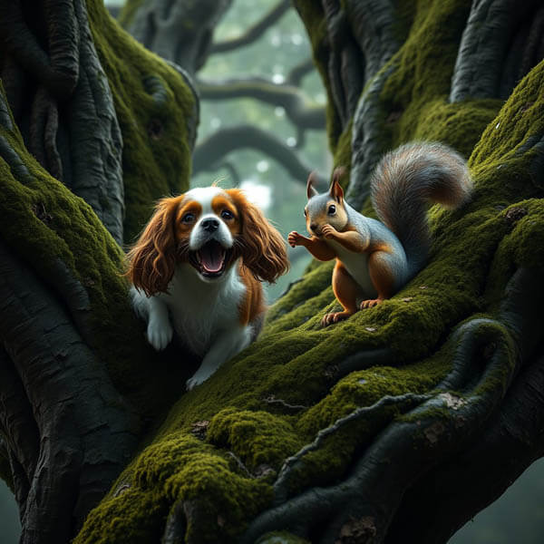 DIGITAL DOG ART AI GENERATED GALLERY