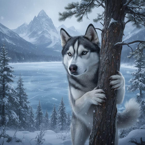 DIGITAL DOG ART AI GENERATED GALLERY