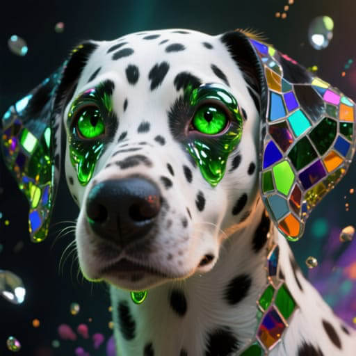 DIGITAL DOG ART AI GENERATED GALLERY