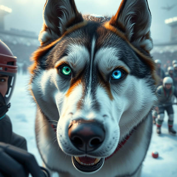 DIGITAL DOG ART AI GENERATED GALLERY