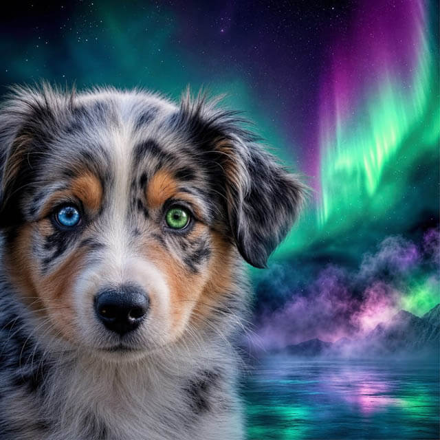 DIGITAL DOG ART AI GENERATED GALLERY
