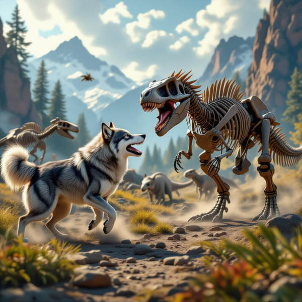 DIGITAL DOG ART AI GENERATED GALLERY