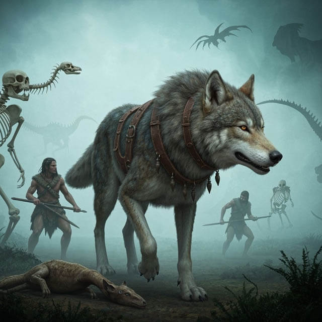 DOG DOMESTICATION TIMELINE