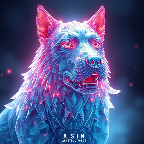 DIGITAL DOG ART AI GENERATED GALLERY