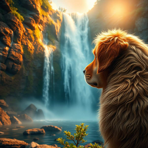 DIGITAL DOG ART AI GENERATED GALLERY