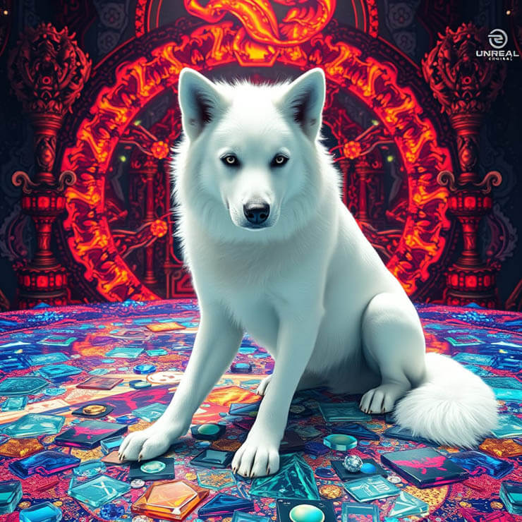 DIGITAL DOG ART AI GENERATED GALLERY